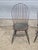 Wood Pair of Late 20th Century David T Smith Bow Back Windsor Chairs Dark Green Finish Ohio Bench Made For Sale - Image 7 of 9