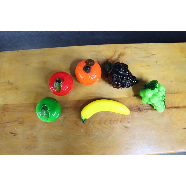 Murano Glass Fruit Set For Sale In Philadelphia - Image 6 of 10