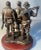 Frederick Hart (1943-1999) artist and sculptor designed this "Three Soldiers bronze sculpture," realistic in style, for...