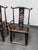 Antique Chinese Qing Dynasty Elmwood Armchairs, Pair For Sale - Image 12 of 12