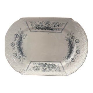 Late 19th Century Johnson Bros. England “Sylvan” Platter For Sale
