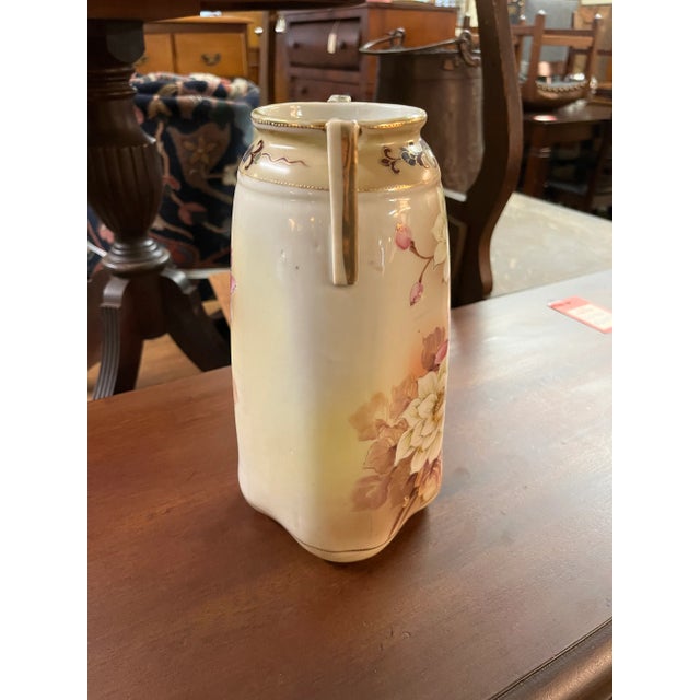 Early 20th Century Early 20th Century Nippon Double Handled Vase For Sale - Image 5 of 6