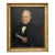 Antique 19th Century Oil Portrait of a Gentleman in Heavy Gilt Frame – Victorian Marouflage Painting For Sale