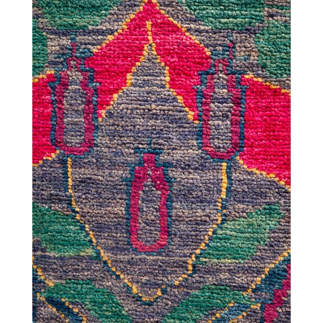 Arts & Crafts Arts & Crafts Collection Hand-Knotted Wool Area Rug - 9' 1" X 12' 0" For Sale - Image 3 of 10