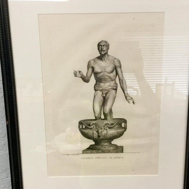 By French painter and printmaker Pierre Bouillon. Plate from Musée des antiques, dessiné et gravé par P. Bouillon, avec...