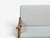 Wood Ficks Reed, Two Seater Sofa, Bamboo, Cane, White Fabric, Usa, 1950s For Sale - Image 7 of 15