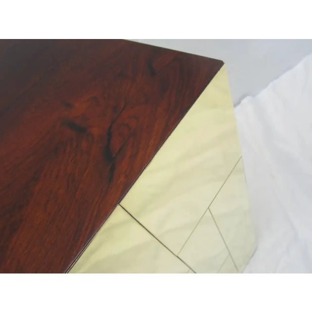 1970s Paul Evans Cityscape Side Table For Sale - Image 4 of 7