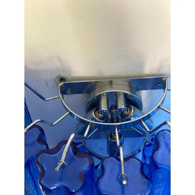 Contemporary Blue Tronchi Wall Sconce by Simoeng For Sale - Image 3 of 9