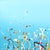 Textile Celebration 6 - Abstract Expressionist Vibrant Blue Tone Textural Drip Painting by Marc Raphael For Sale - Image 7 of 9