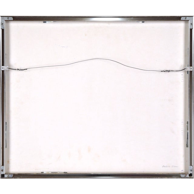 Pink Pink Begonias - Floral Study in Watercolor on Heavy Paper by Barbara Gibson For Sale - Image 8 of 8