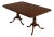 Ethan Allen Georgian Court Queen Anne Style Double Pedestal Cherry Dining Table For Sale