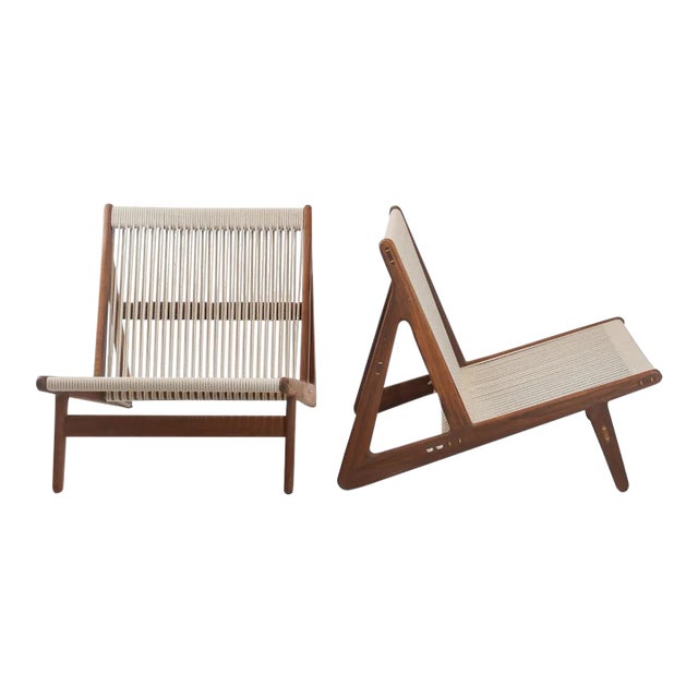 Gubi Mr01 Initial Outdoor Lounge Chair From Dwr, 2 Pieces, Attributed For Sale