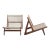 Gubi Mr01 Initial Outdoor Lounge Chair From Dwr, 2 Pieces, Attributed For Sale