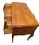 Wood Vintage French Desk By: California Furniture Shops Ltd. Five Carved Drawers For Sale - Image 7 of 14