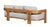 Paradiso Outdoor Solid Teak Wood Sofa - Gray Fabric For Sale - Image 4 of 14