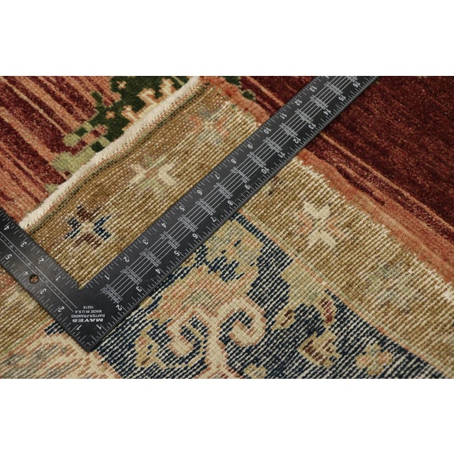 Vintage Turkish Oushak Rug, 04'00 X 06'05 For Sale In Dallas - Image 6 of 10