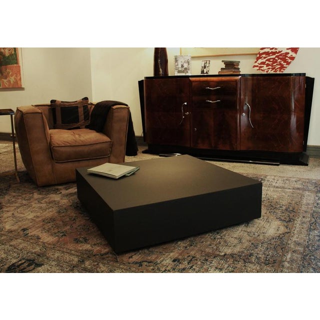 Contemporary Stone Bronze Monolite 5050 Coffee Table by Disain1971 For Sale - Image 3 of 6
