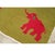 Textile Galerie Shabab Collection Mid-20th Century Swedish Handmade Green Pictorial Rug With Elephants and Teddy Bears For Sale - Image 7 of 10