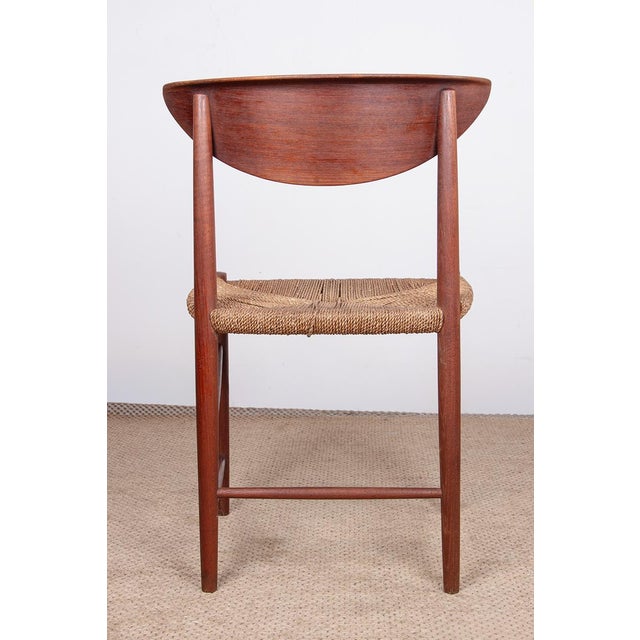 Danish Model 316 Chairs in Teak and Seagrass by Peter Hvidt and Orla Molgaard-Nielsen for Soborg Mobelfabrik, 1960s, Set of 6 For Sale - Image 11 of 18
