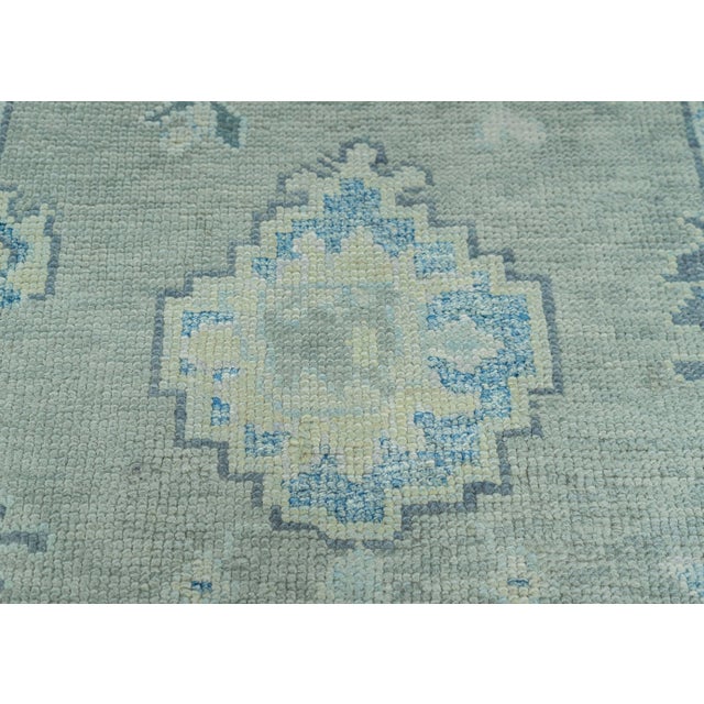 Turkish Turkish Oushak Rug 3'3"x 5' #19094 For Sale - Image 3 of 8