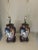Pair of Vintage Imari Style Porcelain Lamps For Sale - Image 4 of 13