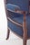 English Ladys Chair in Blue Upholstery For Sale - Image 12 of 15