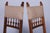Antique French Renaissance Henry II Style Walnut Dining Chairs W/ Linen Fabric - Set of 6 For Sale - Image 10 of 13