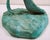Jumping Frog on Reeds Cold-Cast Bronze Sculpture With Hand Applied Patina For Sale - Image 10 of 13