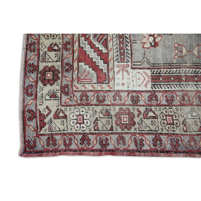 Turkish Oriental Hand Knotted Rug Turkish Anatolian 5' x 11'6" For Sale - Image 3 of 5
