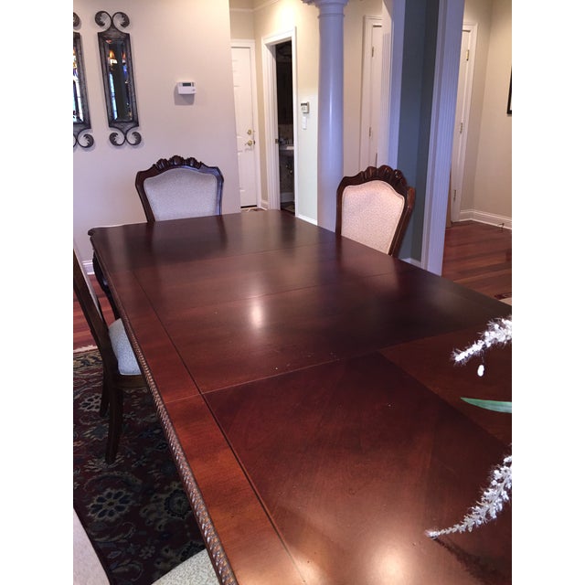 Thomasville Traditional Cherry Dining Room Set Chairish