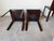 Vintage Italian Mario Bellini Style Brown Leather Dining Chairs – Set of 4/Sold For Sale - Image 12 of 12
