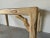Beige Hollywood Regency Carved Faux Bois Cerused Rectangular Dining Table Base For Sale - Image 8 of 12