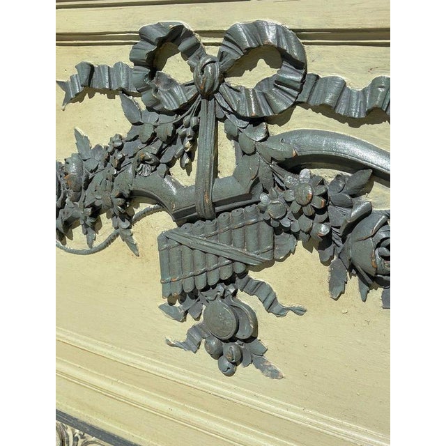 Wood Louis XVI Bed, 19th Century For Sale - Image 7 of 13