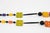 Orange Angela Caputi Resin Extra-Long Necklace Multicolor Playful Design For Sale - Image 8 of 10