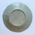 English Antique 19th Century Continental White Cabbage Ware Plate | Green Veining For Sale - Image 3 of 4