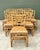 Vintage McGuire Rattan Dining Chairs - Set of 12 For Sale - Image 9 of 12