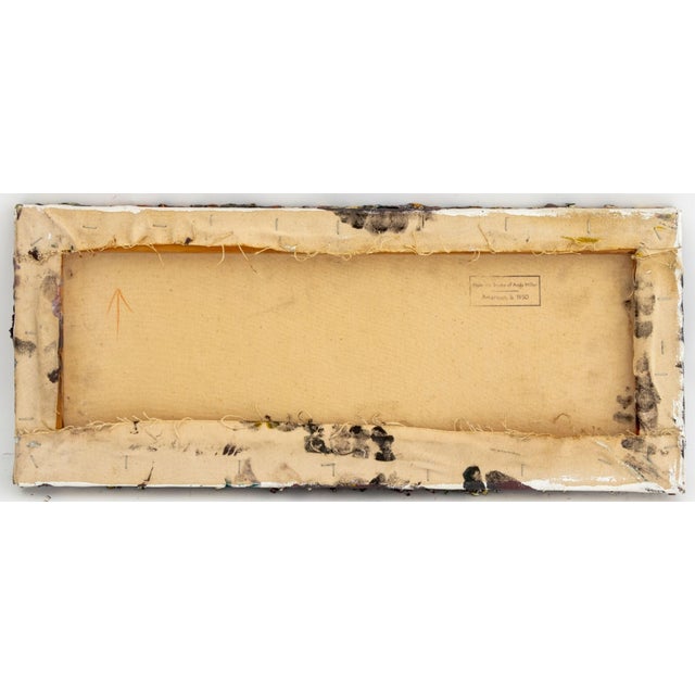 Contemporary Andy Miller Abstract Composition Oil on Canvas For Sale - Image 3 of 4