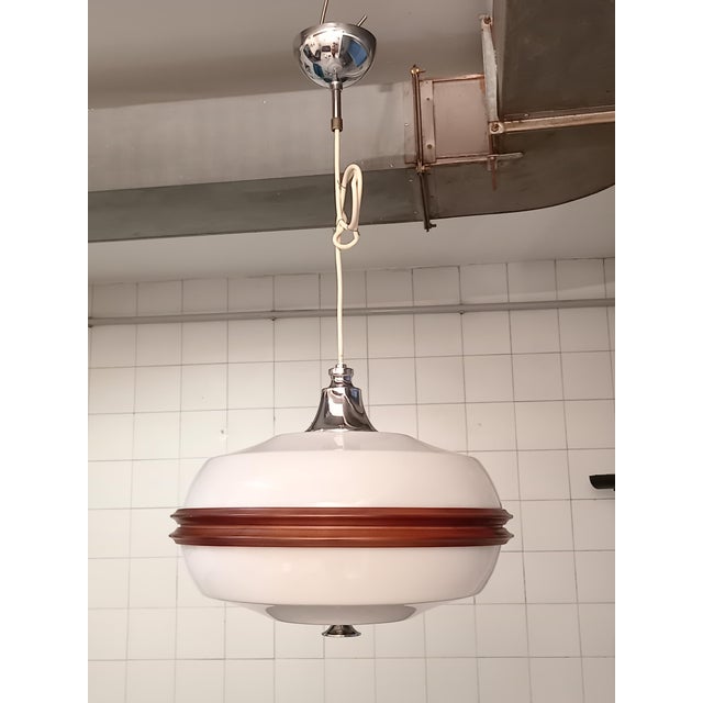 Esperia Serafino Pendant by A. Brotto and R. Conforti for Esperia, 1970s For Sale - Image 4 of 4