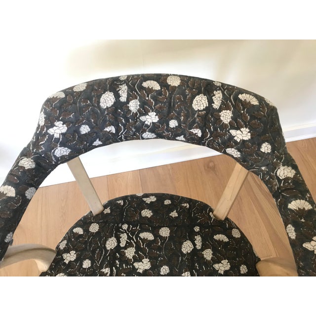 Pair of 1950s Mid-Century Captain’s Armchair, Tournament Armchairs or Broker Captain’s Chairs For Sale - Image 9 of 14
