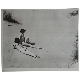1935 Vintage Art Deco Nude Photogravure For Sale