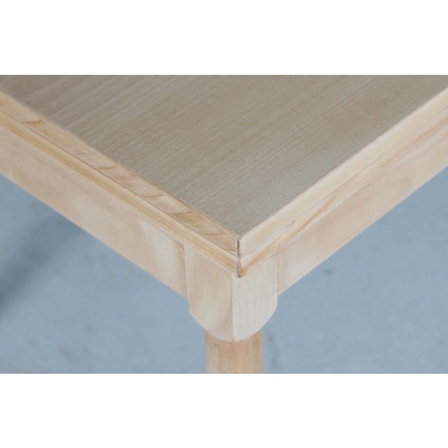 Wood Vintage Extendable Coffee Table in Beech Model Fh 4500 by Børge Mogensen for Fritz Hansen, Denmark, 1970s For Sale - Image 7 of 8