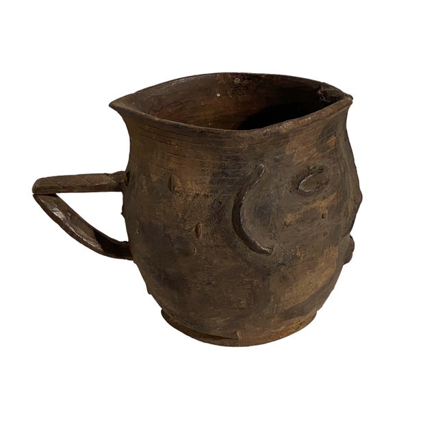 African Tribal Kuba Wooden Cup Figural Head For Sale In New York - Image 6 of 8