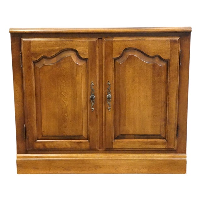 Ethan Allen Country French Collection Solid Birch 34" Console Cabinet 26-9310 For Sale