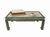 A Vintage Ming-Style Coffee Table With a Green and White Raffia Inlay. For Sale - Image 13 of 13