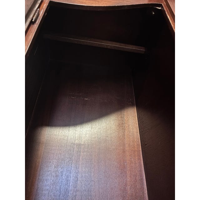 Late 20th Century Selva Italian Walnut Louis XIII Style Wadrobe For Sale In New York - Image 6 of 12