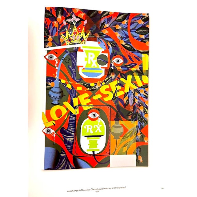 2010s First Edition Art Book, "Lari Pittman", by Robert Storr, Wayne Koestenbaum, Helen Molesworth, Lisa Phillips For Sale - Image 5 of 17