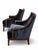 Mid-Century Modern Pair of Italian Designed Lounge Club Chairs Upholstered in Blue Gp&j Baker Kings Velvet For Sale - Image 3 of 6