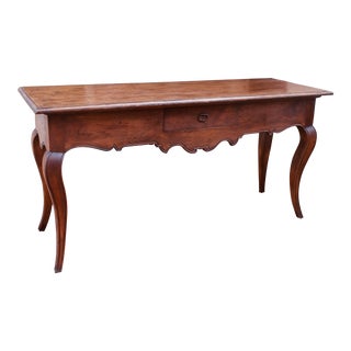 Antique French Country Farm Table, 19th Century For Sale