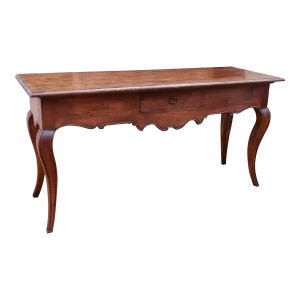 Antique French Country Farm Table, 19th Century