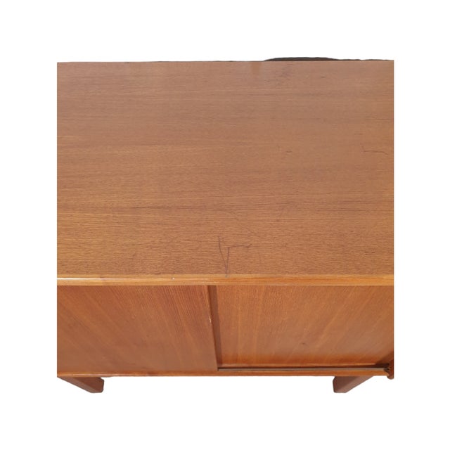 Wood Swedish Sideboard in Teak Veneer For Sale - Image 7 of 10